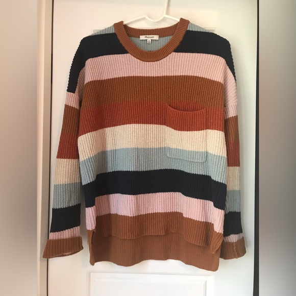 Madewell Striped Sweater - Picture 2 of 6